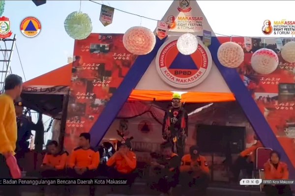 Sukseskan Event F8, BPBD Makassar Turunkan 100 Personel