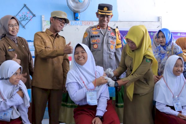 Pj Bupati – TP PKK Takalar Canangkan Imunisasi RV dan HPV di Sekolah Dasar