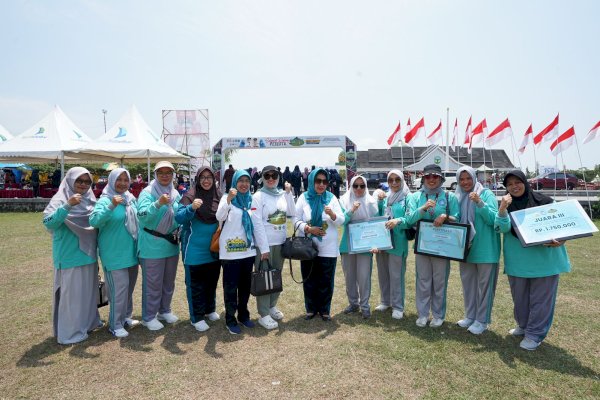 Kota Palopo Raih Juara Umum Pada Jambore Pkk Se- Sulawesi selatan