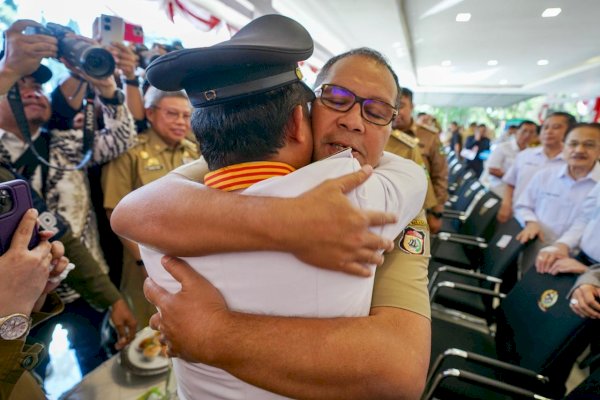 Danny Pomanto Hadiri Upacara Pelepasan Gubernur Sulsel