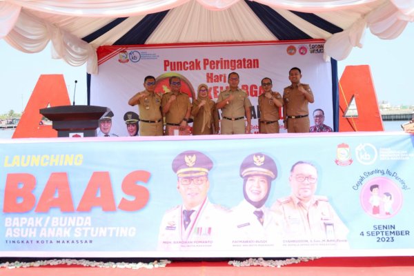 Kejar Zero Stunting, Danny Pomanto Kukuhkan Bapak Bunda Asuh Anak Stunting