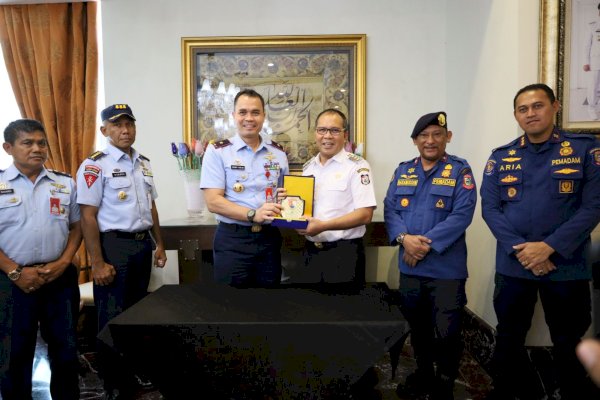 Lanud Sultan Hasanuddin dan Pemkot Makassar Taken MOU Soal Penanganan Kebakaran