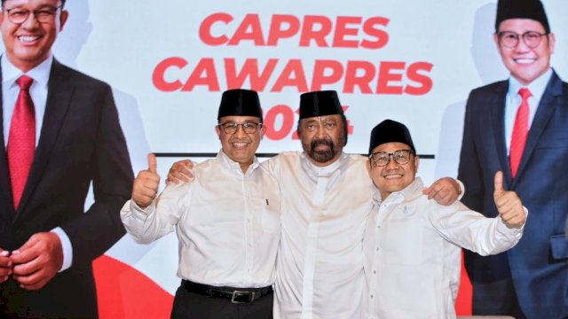 Anies, Surya Paloh dan Cak Imin.(F-INT)