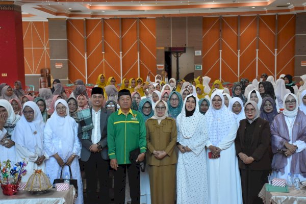 Menguatkan Cinta Pada Rasulullah, TP PKK Peringati Maulid Bersama Majelis Taklim dan Kampung Qur’ani