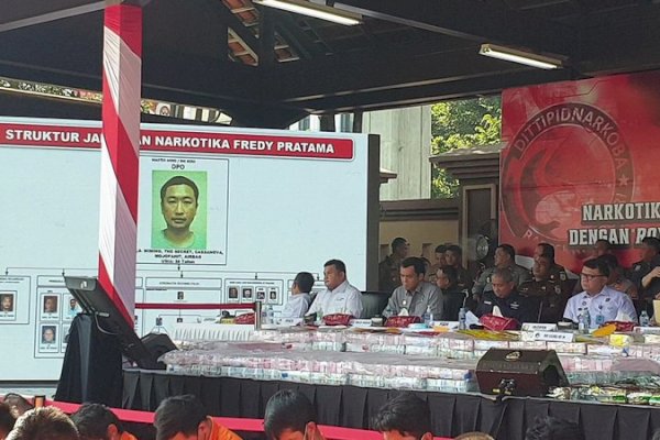 Sindikat Narkoba Terbesar di RI Dibongkar Lewat Operasi Escobar