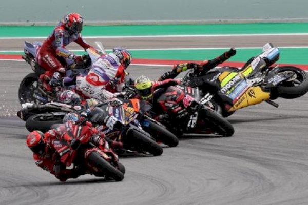 Kakinya Habis Dilindas, Bagnaia Dinyatakan Fit Membalap di MotoGP San Marino 2023