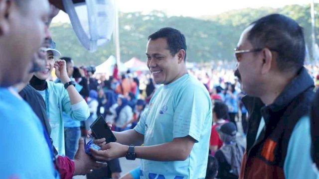 Fun Run PDAM Makassar, Ahmad Susanto: Masyarakat Bisa Berolahraga-Silaturahmi