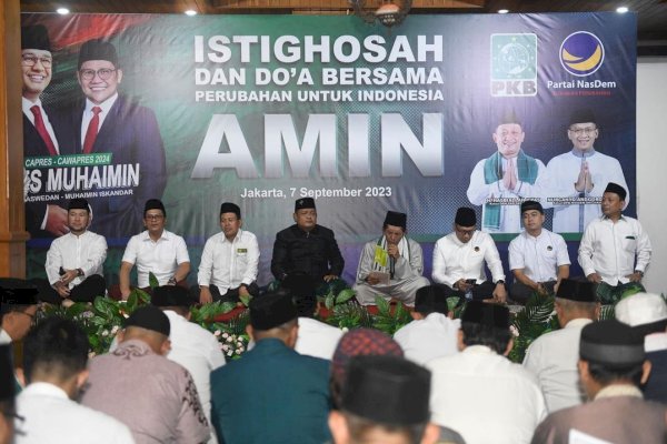 NasDem dan PKB Jakarta Gelar Istighosah Doakan Anies-Muhaimin Menuju 2024