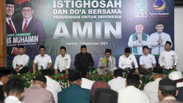 NasDem dan PKB Jakarta Gelar Istighosah Doakan Anies-Muhaimin Menuju 2024