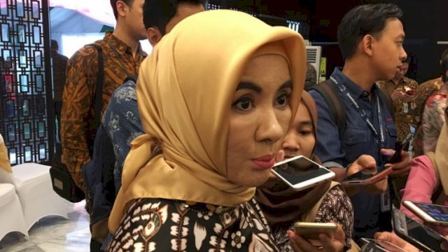 KPK Periksa Dirut Pertamina Nicke Widyawati.(F-INT)