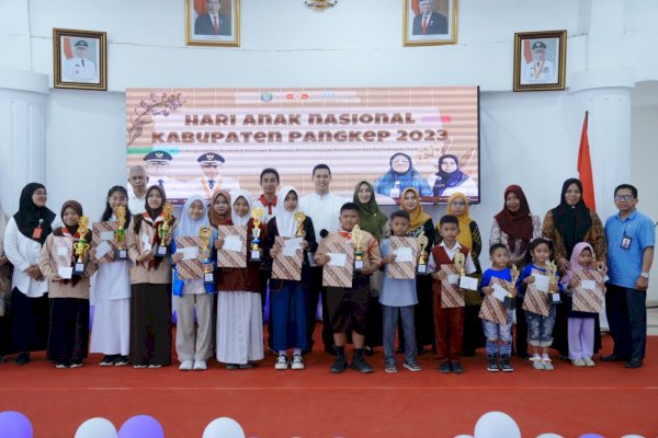 Bupati Pangkep Yusran Harapkan Hak Anak Dipenuhi