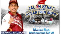 Dipimpin Rudianto Lallo, IKA Pesantren Guppi Samata Gowa Gelar Jalan Sehat dan Maulid Nabi Muhammad SAW