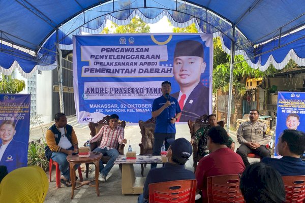 Alami Kerusakan-Pendangkalan Drainase, Lurah Minasa Upa Sampaikan Kondisi di Perbatasan Makassar dan Gowa ke APT