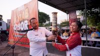 Ahmad Susanto Sebut Kirab Obor Porkot VIII Tambah Semangat Warga Makassar