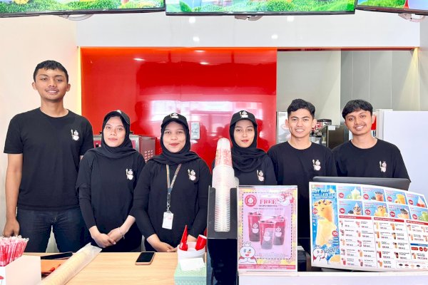 Mixue dengan konsep Exclusive Kini Hadir di Alauddin Makassar