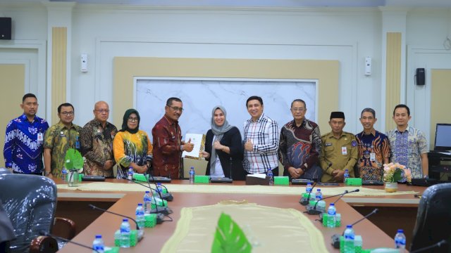 Bapemperda DPRD Sulsel Silaturahmi dengan Kanwil Hukum-HAM