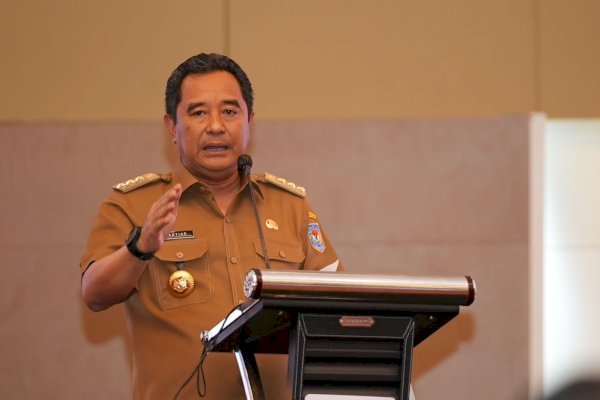 Jelang Pemilu 2024, Pj Gubernur Bahtiar Pimpin Rakor dengan Forkopimda, Forkopimcam, KPU dan Bawaslu se-Sulsel
