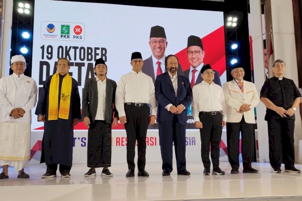 Pasangan Amin Daftar Pemilu 2024 ke KPU