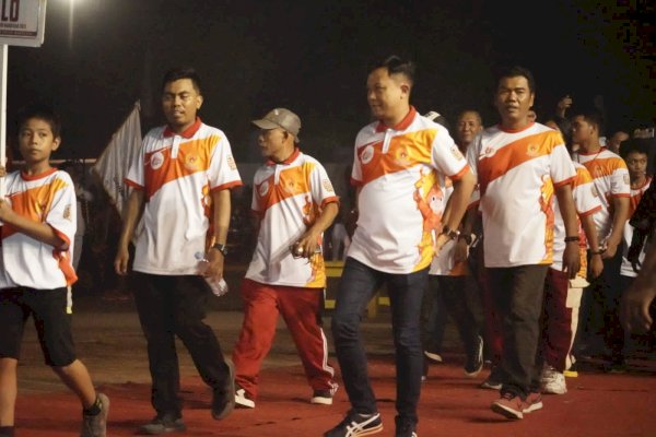 Camat Alamsyah Hadiri Opening Ceremony Porkot VIII Makassar 2023