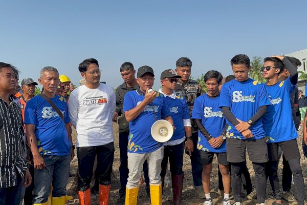 Kerja Bakti di Kampung Nelayan, Camat Tallo Apresiasi Pandawara Group