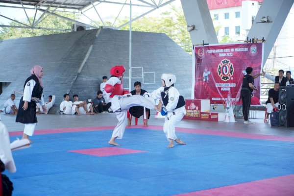 Porkot VIII Makassar 2023, Kontingen Kecamatan Ujung Pandang Berjaya di Cabor Kempo Ketegori Embu Tandoku Putra