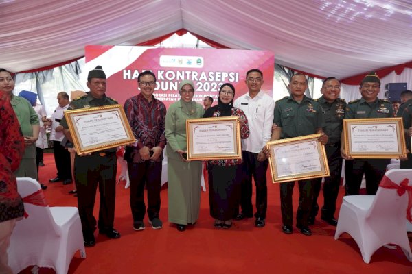 Polkes Bulukumba Kesdam XIV Hasanuddin Raih Dua Penghargaan BKKBN