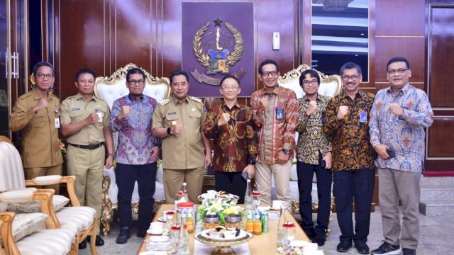 Temui Pj Gubernur &#8211; Direktur PLN Jelaskan Kondisi Kelistrikan di Sulsel