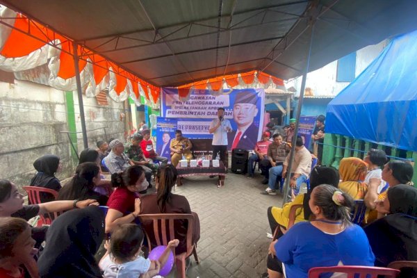 Pegawasan APBD Sulsel di Kelurahan Ende, APT Himbau Warga Jaga Lingkungan