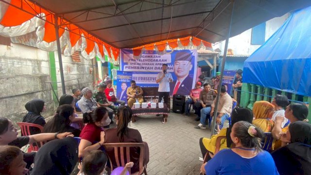 Pegawasan APBD Sulsel di Kelurahan Ende, APT Himbau Warga Jaga Lingkungan