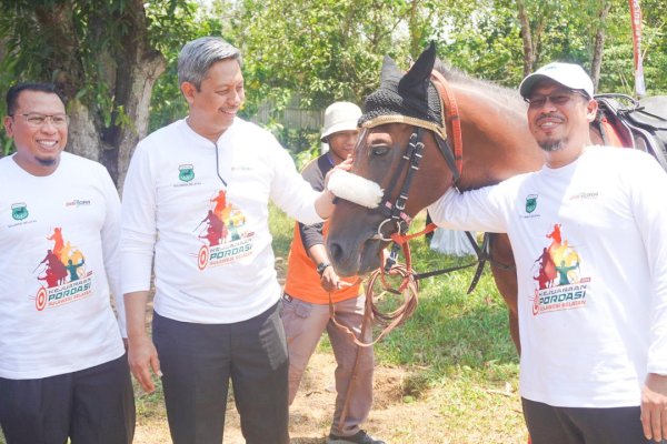 Kejuaraan Pordasi Sulsel, Sekprov: Pemerintah Siap Dukung Penuh Eksistensi Olahraga Berkuda-Panahan