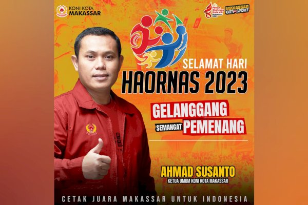 Haornas 2023, Ahmad Susanto: Terima Kasih dan Hormat Setinggi-tingginya untuk Para Atlet