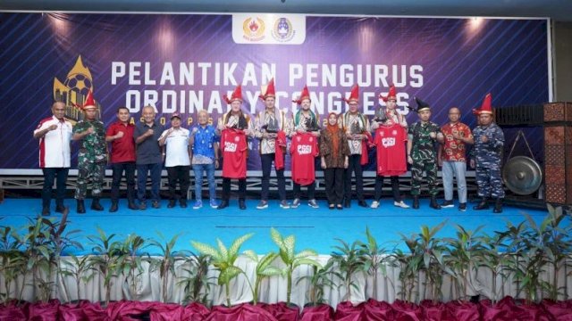 Sah, Ahmad Susanto Resmi Jabat Ketua Askot PSSI Kota Makassar