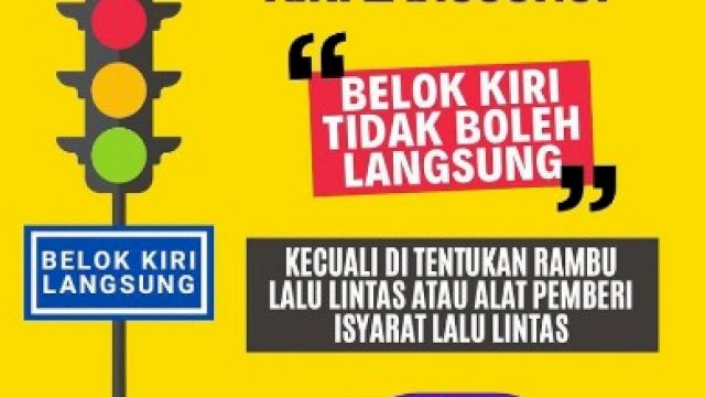 Dishub Makassar Ingatkan Pengendara, Belok Kiri di Persimpangan Jalan Tidak Berlaku Lagi