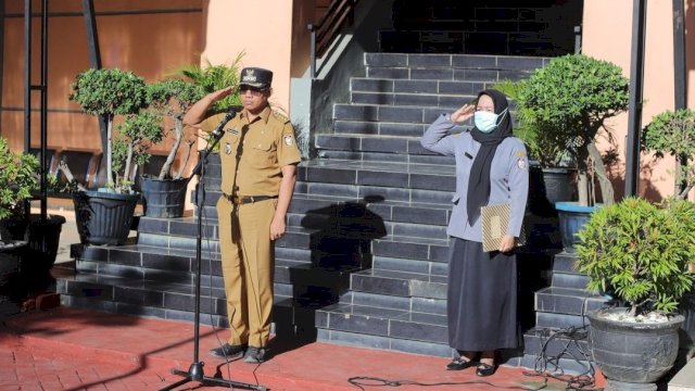 Pimpin Apel Pagi, Benyamin: Para Lurah, Pj RT/RW-Staf Harus Jadi Contoh di Wilayahnya