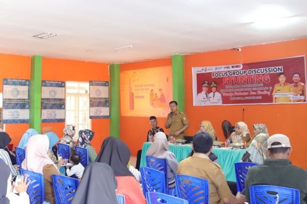 FGD Stunting, Camat Benyamin Ajak Warga Pilih Jenis Makanan Bergizi