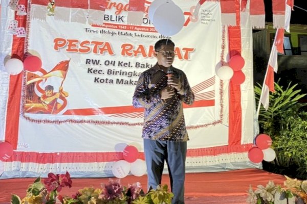 Camat Benyamin Buka Pesta Rakyat HUT RI ke-78 di Kelurahan Bakung