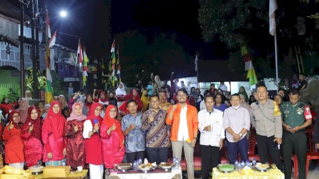 Pesta Rakyat HUT RI di Kelurahan Laikang, Camat Biringkanaya Apresiasi Panitia Pelaksana