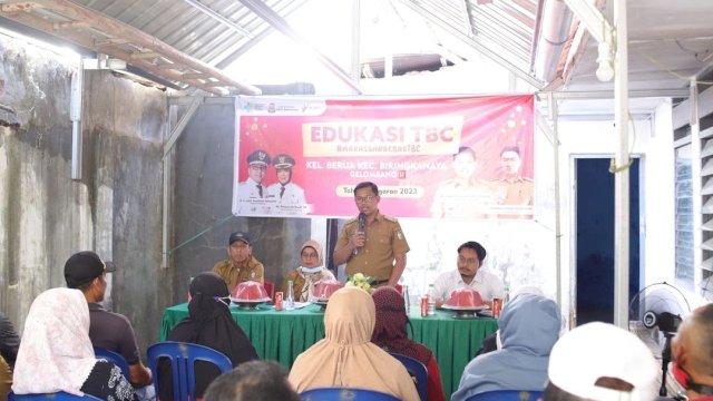 Pemerintah Kecamatan Biringkanaya Edukasi TBC di Kelurahan Berua