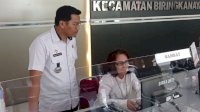 Camat Benyamin Pantau Langsung Pelayanan Administrasi Terpadu Kecamatan