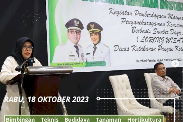 Dinas Ketahanan Pangan Makassar Gelar Kegiatan Kegiatan Pemberdayaan Masyarakat dalam Penganekaragaman Pangan