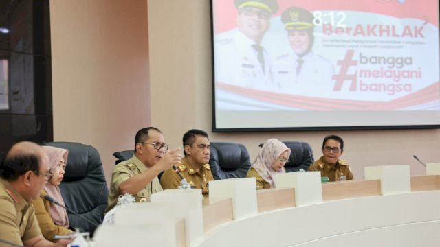Pimpin Rakor Pemkot Makassar, Danny Pomanto: ASN/ Laskar Pelangi Rajin Akan Saya Promosi