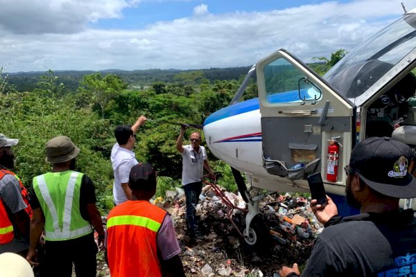 Rem Blong, Pesawat Asian One Tergelincir di Bandara Kenyam Nduga Papua