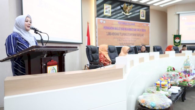 Sambil Terisak, Wawali Makassar Fatmawati Rusdi Pamit Pada Jajaran