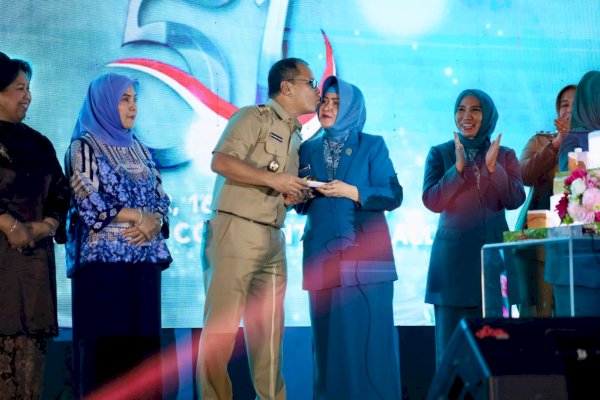 Peringatan HKG PKK ke-51 Kota Makassar, Danny Pomanto Titip Kawal Penurunan Angka Stunting