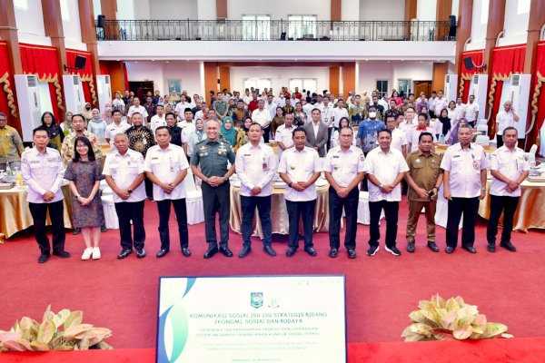 Pj Gubernur Bahtiar dan Danny Pomanto Perkuat Kolaborasi Cegah Kerawanan Pemilu di Makassar