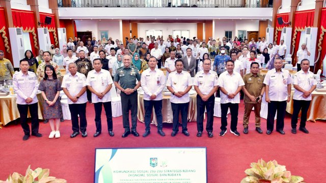 Pj Gubernur Bahtiar dan Danny Pomanto Perkuat Kolaborasi Cegah Kerawanan Pemilu di Makassar