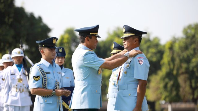 Danny Pomanto Hadiri Sertijab Pangkoopsud II Marsda TNI Budhi Achmadi