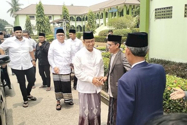 Anies Kunjungi Ponpes Daar El-Qolam Gintung Banten