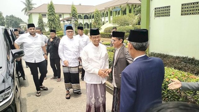 Anies Kunjungi Ponpes Daar El-Qolam Gintung Banten.(F-INT)