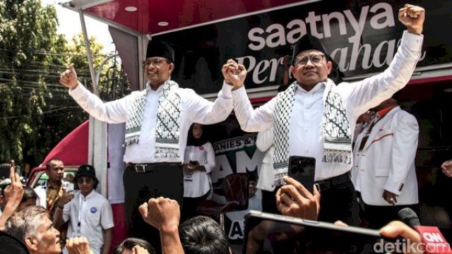 Anies Baswedan-Muhaimin Iskandar.(F-INT)